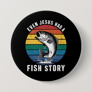 Sogar Jesus hatte den Bassfisch aus der Fischgesch Button