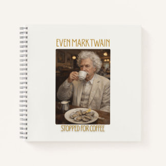 Sogar Mark Twain machte hier Station für einen Kaf Notizbuch