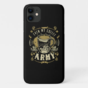 Sogar mein Kaffee ist stärker als die Armee Case-Mate iPhone Hülle