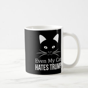 Sogar meine Katze hasst Trump -  Kaffeetasse