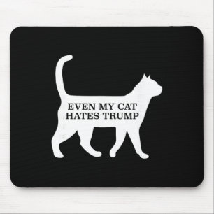 Sogar meine Katze hasst Trump Mousepad
