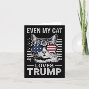 Sogar meine KatzenLieben Trump verschlingt die US- Karte