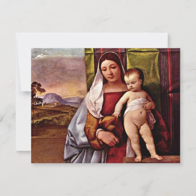 Sogen. Jungfrau und Kind (Sinti und Roma Madonna)  (Vorderseite)