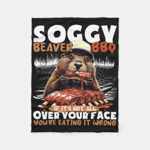 Soggy Beaver Grillen, wenn es nicht überall ist Fleecedecke