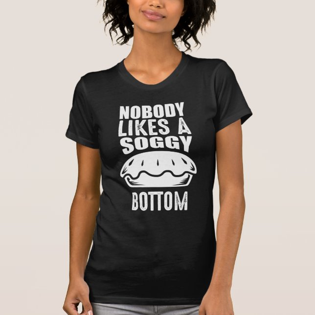 Soggy bottom Great British Backpuff T-Shirt (Vorderseite)