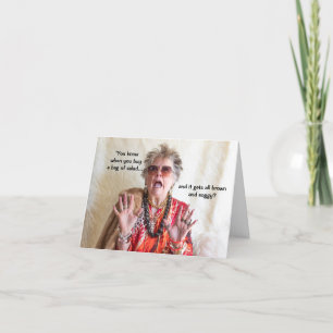 Soggy Salad vs Holiday Cookies Karte