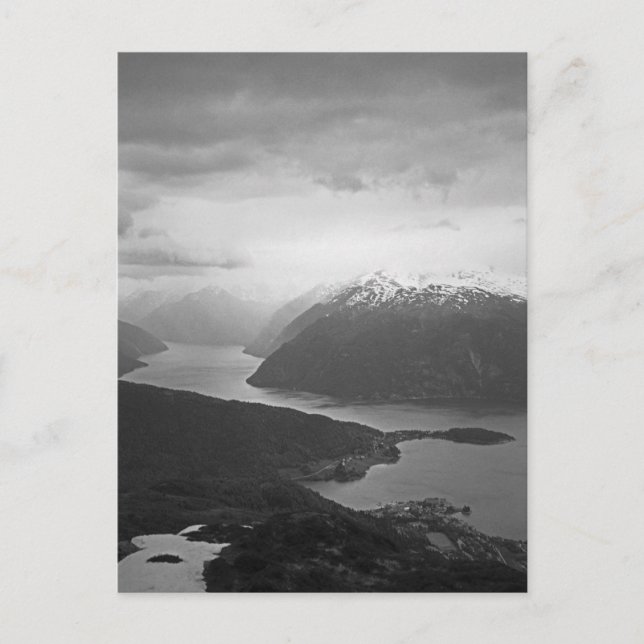 Sognefjord, Norwegen Postkarte (Vorderseite)