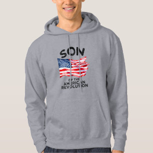 Sohn der Amerikanischen Revolution SAR USA Geschic Hoodie