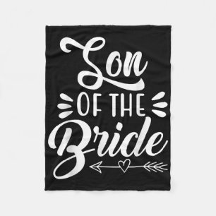 Sohn der Braut Hochzeitsfeier Bridal Showe Fleecedecke