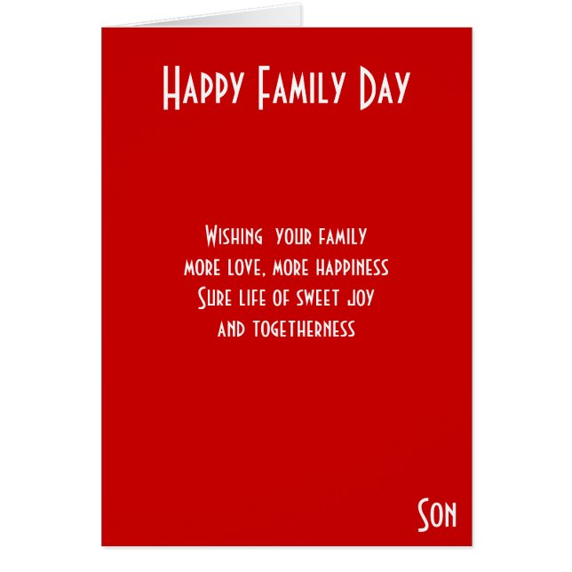 Sohn der Familie (Vorne)