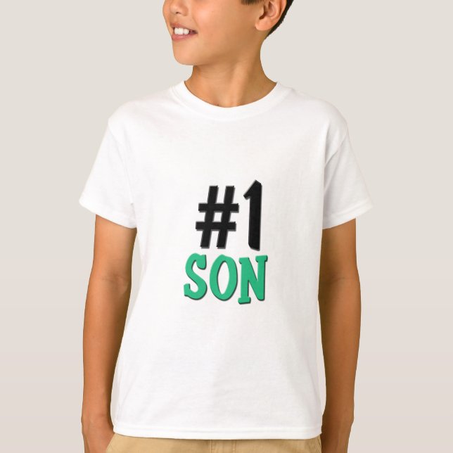 Sohn der Nr.-1 T-Shirt (Vorderseite)