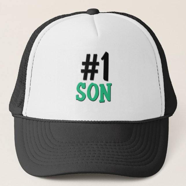 Sohn der Nr.-1 Truckerkappe (Vorderseite)
