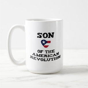 Sohn des American Revolution USA Star Eagle Vater Kaffeetasse
