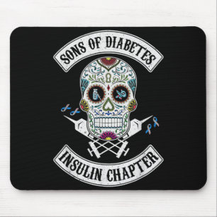 Sohn des Diabetes-Insulin-Kapitels Lustiger Totenk Mousepad