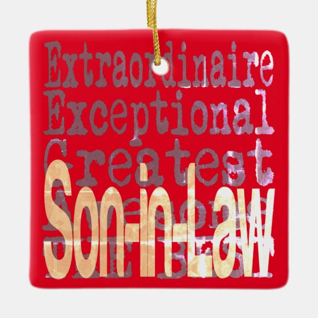 Sohn des Juristen Keramikornament (Vorderseite)