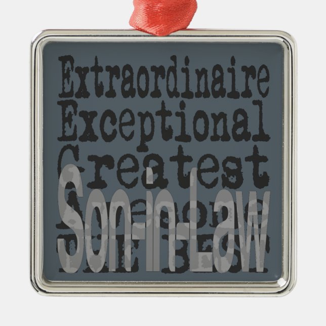 Sohn des Juristen Ornament Aus Metall (Vorne)