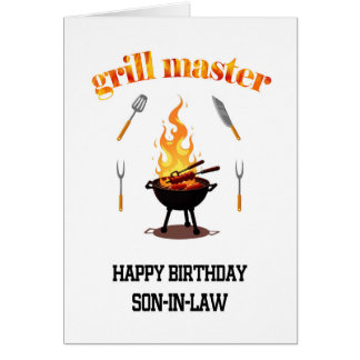 Sohn des Law Grill Master Geburtstag