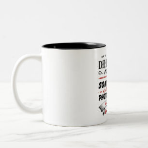 Sohn des Phantastischen Fotografen Zweifarbige Tasse