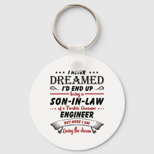 Sohn des Phantastischen Ingenieurs Schlüsselanhänger (Vorderseite)