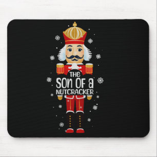 Sohn eines Nussknackers Lustige Weihnachtsfamilie Mousepad