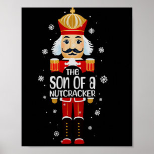 Sohn eines Nussknackers Lustiger Weihnachten Famil Poster