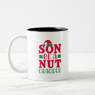 Sohn eines Nussknackers Zweifarbige Tasse