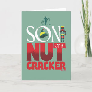 Sohn eines Nutcracker Graphic Feiertagskarte