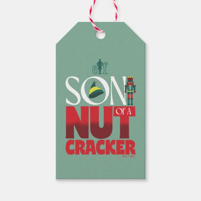 Sohn eines Nutcracker Graphic Geschenkanhänger (Vorderseite)