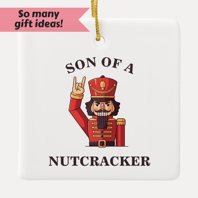 Sohn eines Nutcrackers Keramikornament (Von Creator hochgeladen)