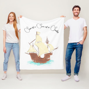 Sohn eines Sohnes eines Seefahrers Fleecedecke