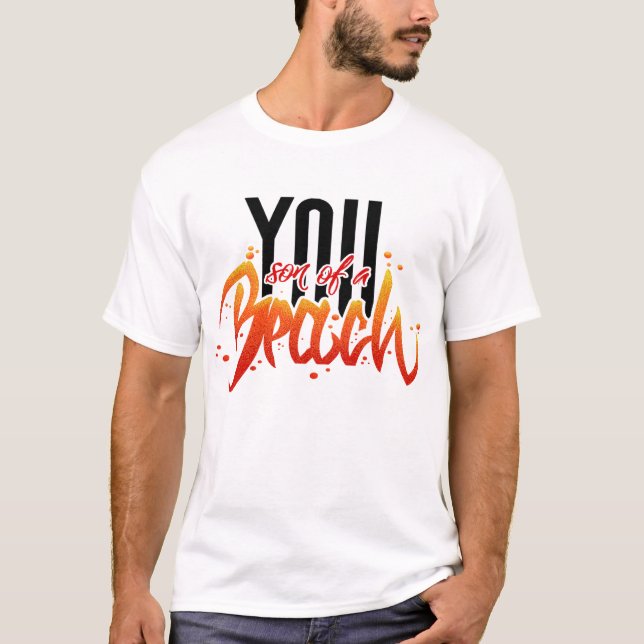Sohn eines Strandes T-Shirt (Vorderseite)
