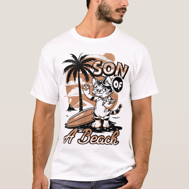 Sohn eines Strandes T-Shirt (Vorderseite)