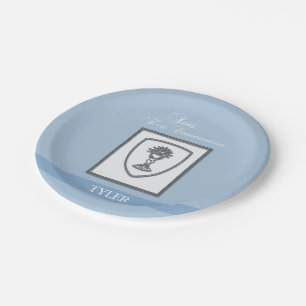 Sohn, Erste Kommune Silver Chalice Pappteller