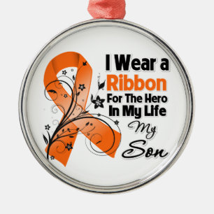 Sohn-Held in meiner Leben-Leukämie Ornament Aus Metall