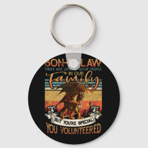 Sohn im Gesetz gibt es viele große Leute Schlüsselanhänger