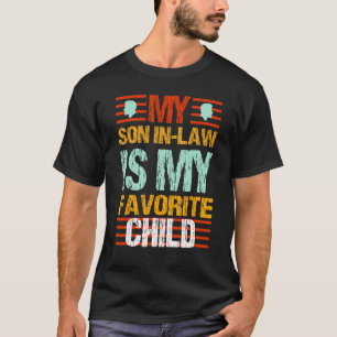 Sohn im Gesetz ist mein Lieblingstag des Vaters de T-Shirt