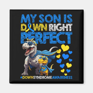 Sohn ist absolut perfekt Down-Syndrom-Bewusstsein Magnet