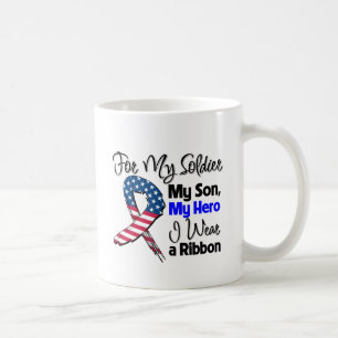 Sohn - mein Soldat, mein Held-patriotisches Band Kaffeetasse