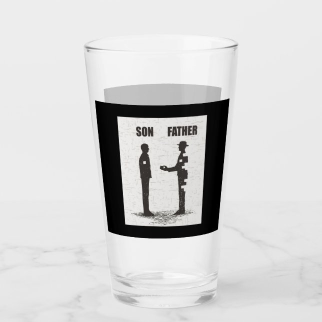 Sohn und Vater Glas (Vorderseite)