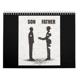 Sohn und Vater Kalender