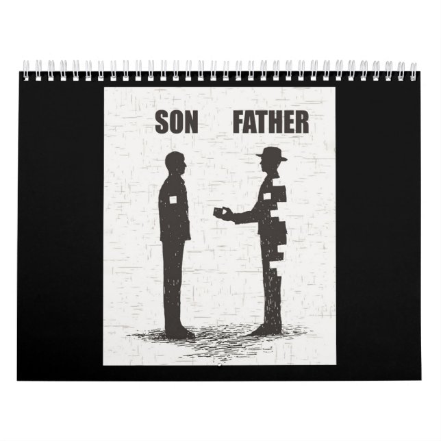 Sohn und Vater Kalender (Titelbild)
