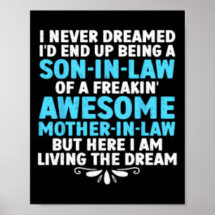 Sohn von Mutter im Jurastudium für Männer Sohn Poster