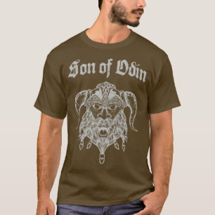 Sohn von Odin Viking Warrior Nordmann Bart T-Shirt