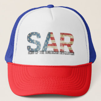 Söhne der Amerikanischen Revolution SAR Est 1889 S Truckerkappe