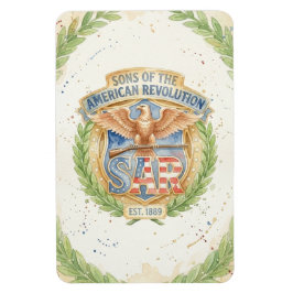 Söhne der Amerikanischen Revolution SAR Gegr. 1889 Magnet