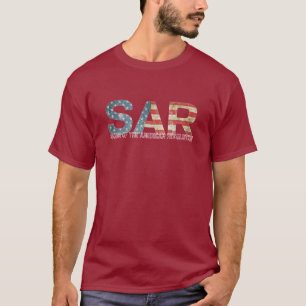 Söhne der Amerikanischen Revolution SAR Gegr. 1889 T-Shirt