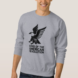 Söhne der amerikanischen Revolution SAR USA Adler- Sweatshirt