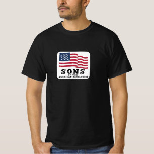 Söhne der amerikanischen Revolution US-Geschichte T-Shirt