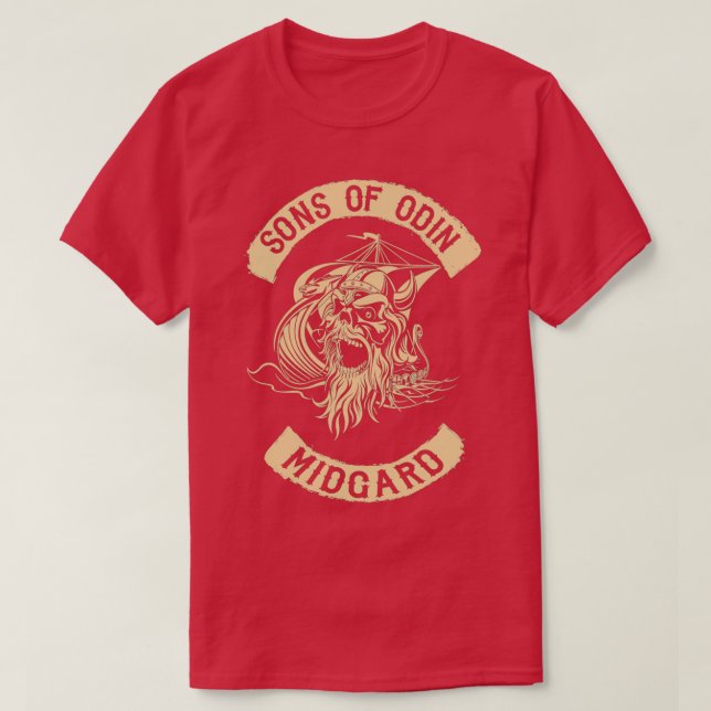 Söhne der Freiheit MIDGARD T-Shirt (Design vorne)