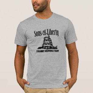 Söhne der Freiheit TYRANNEI-ANTWORT TEAM gemacht T-Shirt